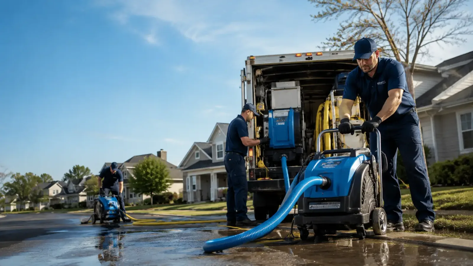 Flood Damage Cleanup in Fluvanna, TX